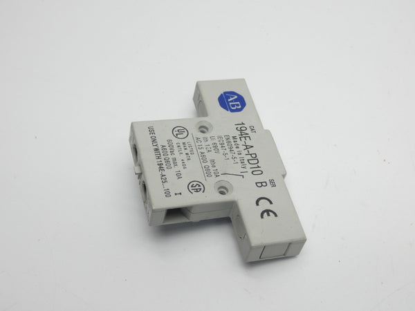 ALLEN BRADLEY 194E-A-PD10 SER. B 690V 10A NSNP