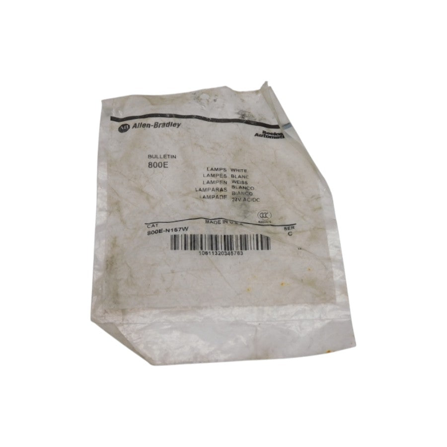 ALLEN BRADLEY 800E-N157W SER. C 24VAC/DC NSMP