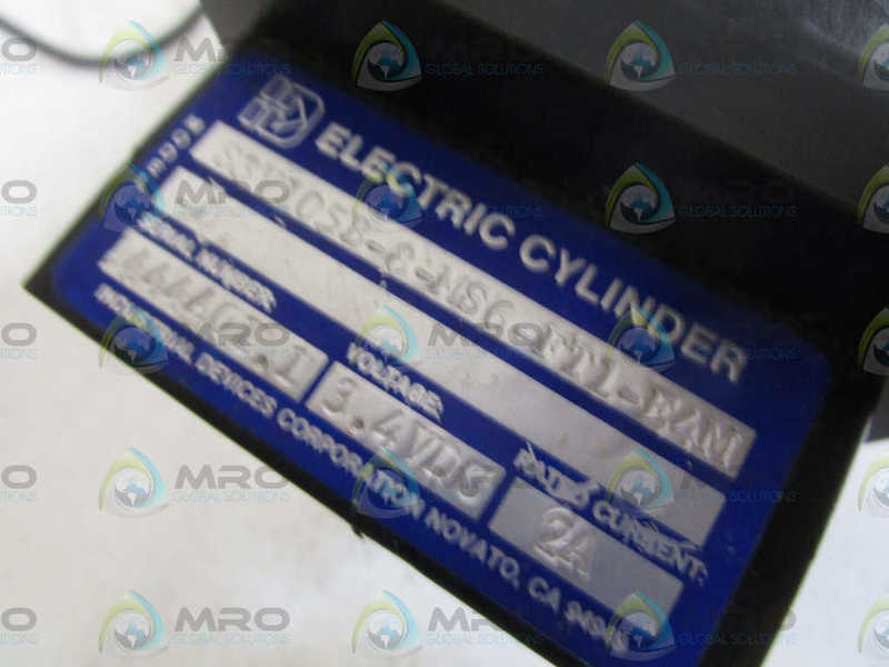 INDUSTRIAL DEVICES ELECTRIC CYLINDER S3V105B-8-MS6-FT1-E4M-Q UNMP