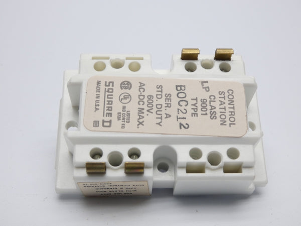 SQUARE D 9001BOC212 SER. A 600V NSNP