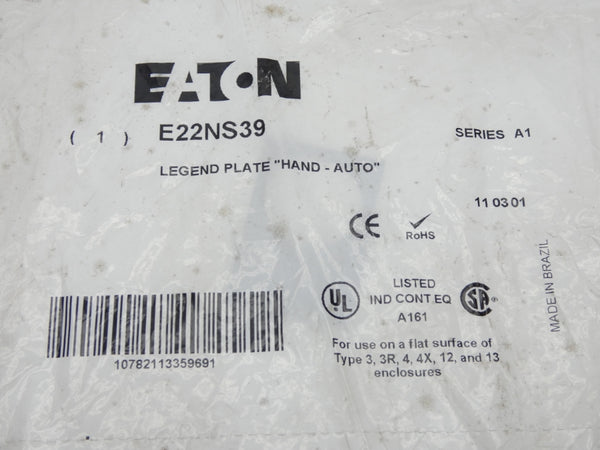 EATON E22NS39 SER. A1 NSMP
