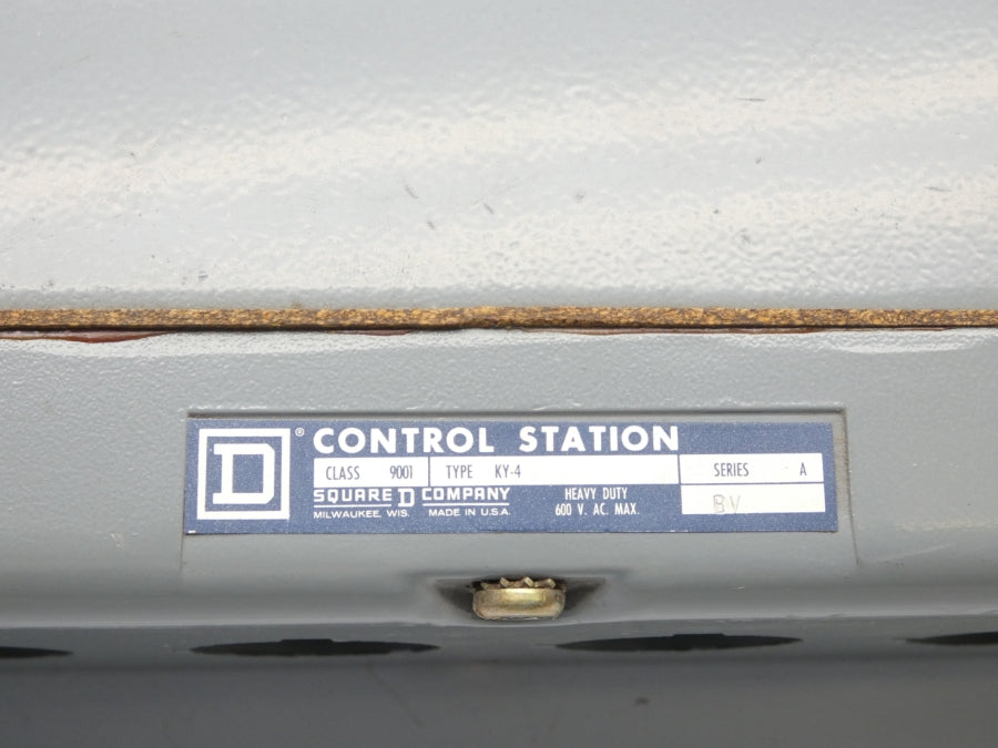 SQUARE D 9001KY4 SER. A 600VAC NSNP