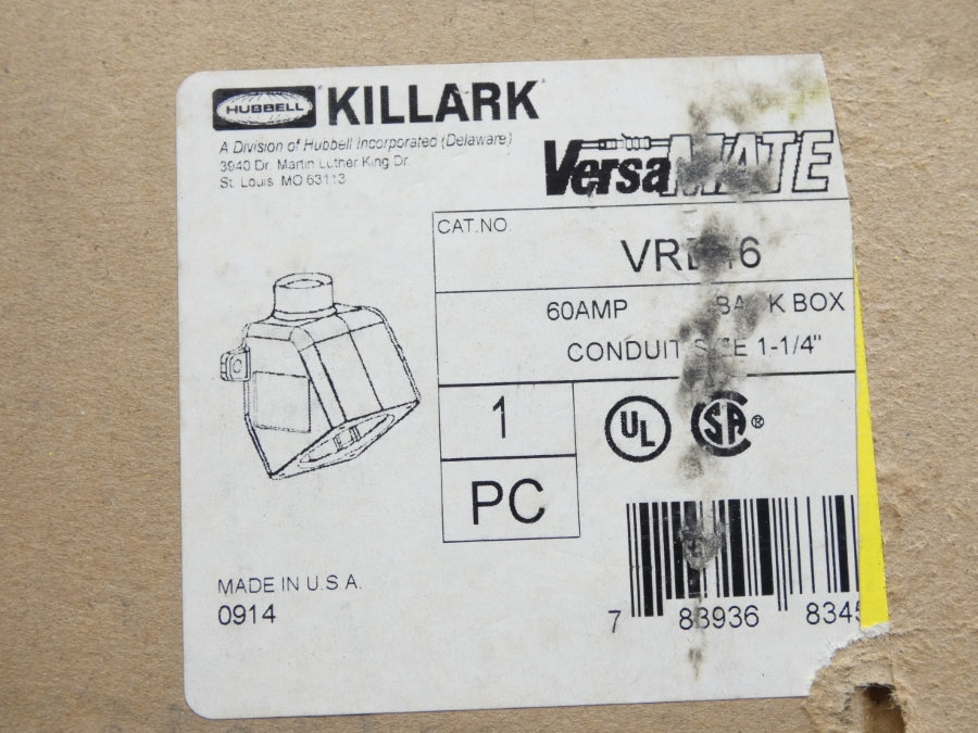 HUBBELL VRE46 1-1/4" NSMP