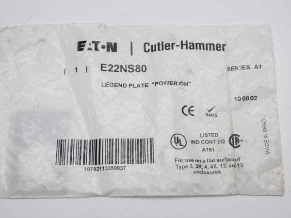 EATON E22NS80 SER. A1 NSMP