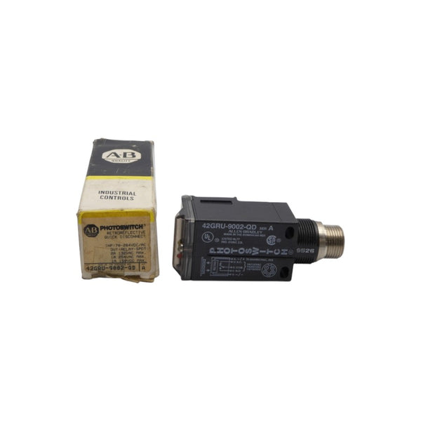 ALLEN BRADLEY 42GRU-9002-QD SER. A 70-264VDC/AC 2A (BK/YL) NSMP