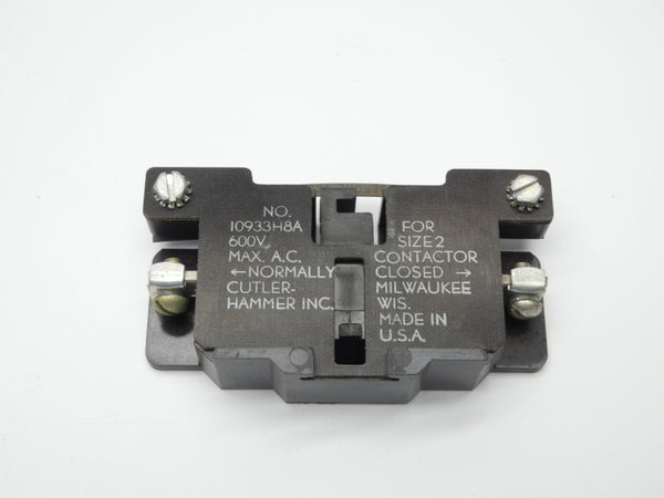 CUTLER HAMMER 10933H8A 600V NSMP