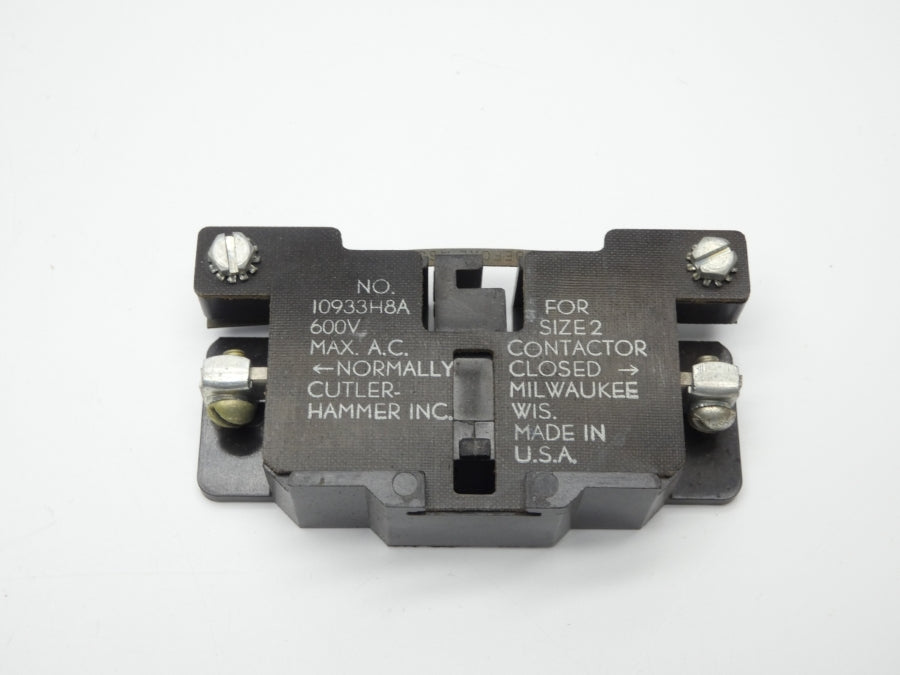 CUTLER HAMMER 10933H8A 600V NSMP