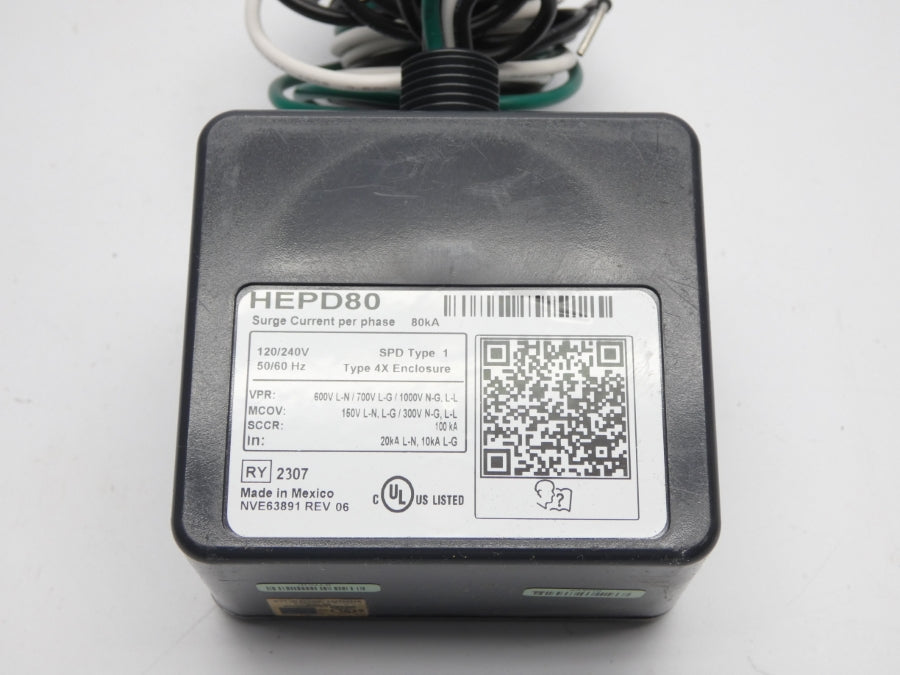 SQUARE D HEPD80 REV. 06 120/240V (GREEN) (AS PICTURED) NSNP