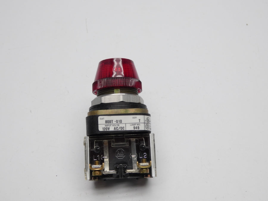 ALLEN BRADLEY 800T-Q10R SER. T 120V (GY/BL) NSMP
