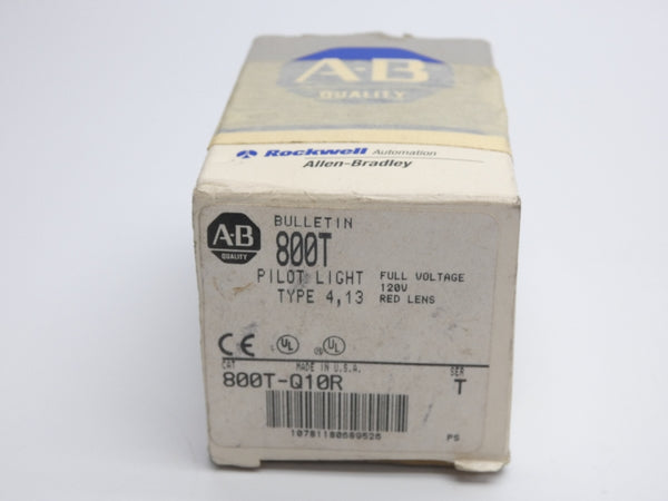 ALLEN BRADLEY 800T-Q10R SER. T 120V (GY/BL) NSMP