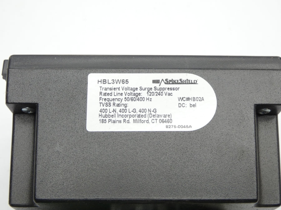 HUBBELL HBL3W65 120/240VAC NSMP