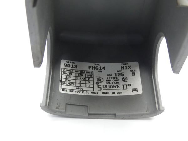 SQUARE D 9013FHG14J52 SER. B 460/575V 125PSI NSMP