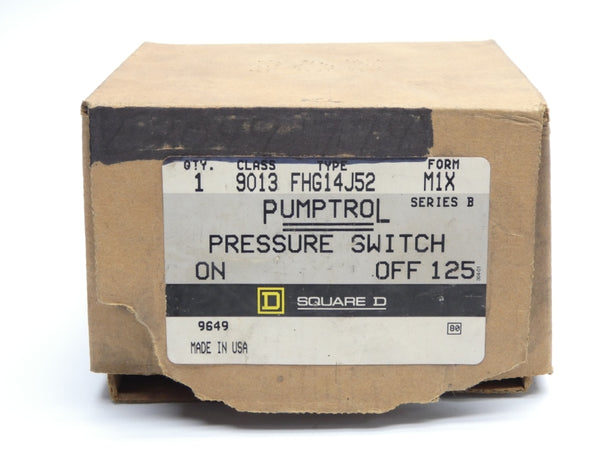 SQUARE D 9013FHG14J52 SER. B 460/575V 125PSI NSMP