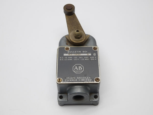 ALLEN BRADLEY 801-ASC25 SER. A 600V 10A (BR/YL) (AS IS) NSMP