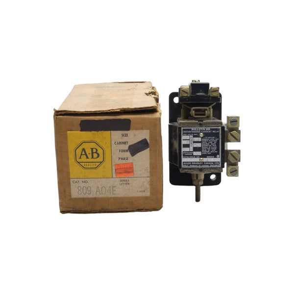 ALLEN BRADLEY 809-A04E SER. A 600V 3.2-9.1A (BR/YL) NSMP