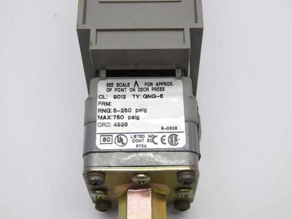 SQUARE D 9012GNG6 5-250PSI NSNP