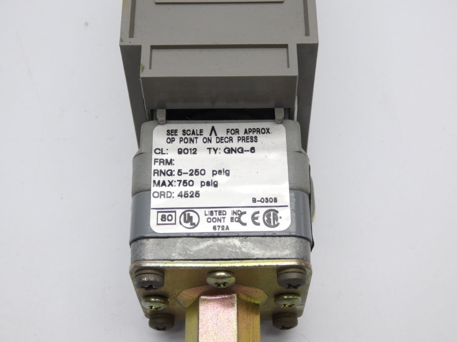 SQUARE D 9012GNG6 5-250PSI NSNP