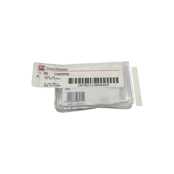 CUTLER HAMMER C383MS6 (PKG OF 25) NSMP