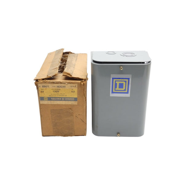 SQUARE D 8501HGG30 SER. D 120V 15A NSMP