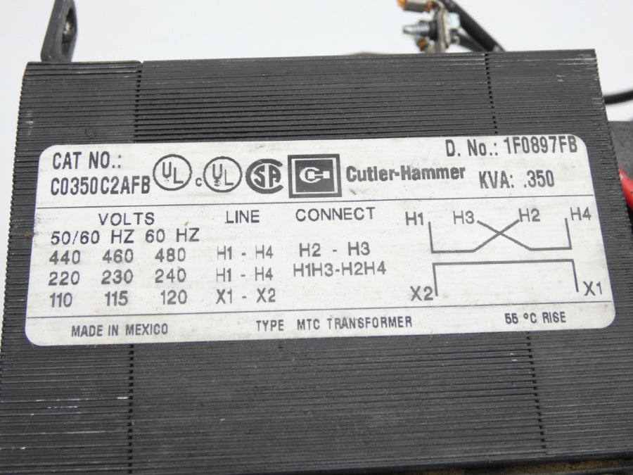 CUTLER HAMMER C0350C2AFB 480V (AS IS) NSNP