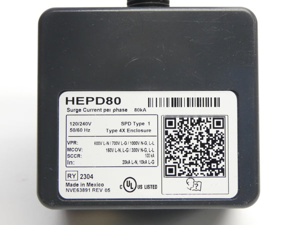 SQUARE D HEPD80 REV. 05 120/240V (GREEN) UNMP
