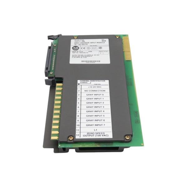 ALLEN BRADLEY 1771-DL SER. A REV. E03 12-24V 0.5A UNMP