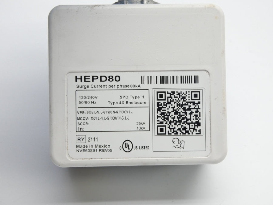 SQUARE D HEPD80 REV. 05 120/240V UNMP