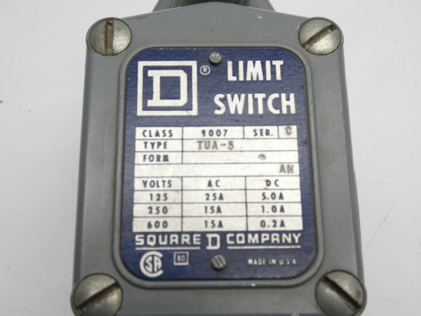 SQUARE D 9007TUA5 SER. C 600V 25A UNMP