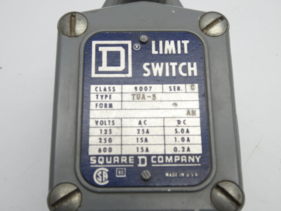 SQUARE D 9007TUA5 SER. C 600V 25A UNMP