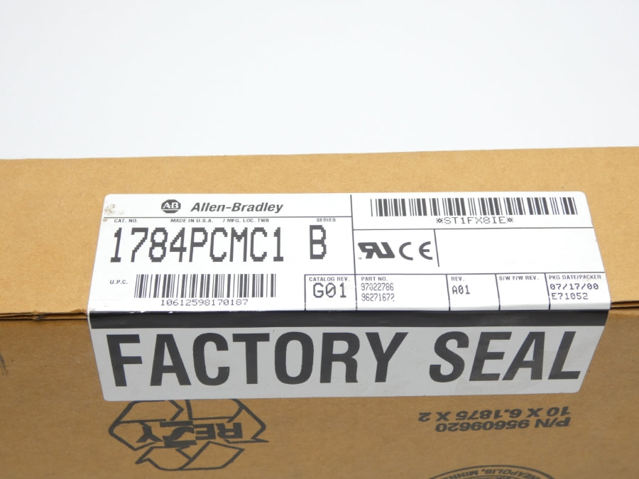 ALLEN BRADLEY 1784PCMC1 SER. B REV. G01 DATE: 2000 NSFS