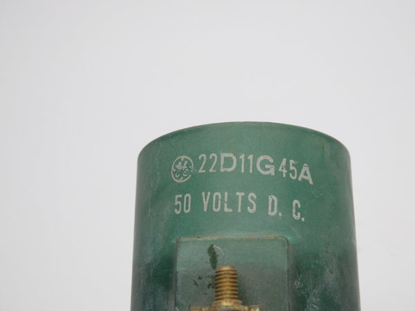 GENERAL ELECTRIC 22D11G45A 50VDC UNMP