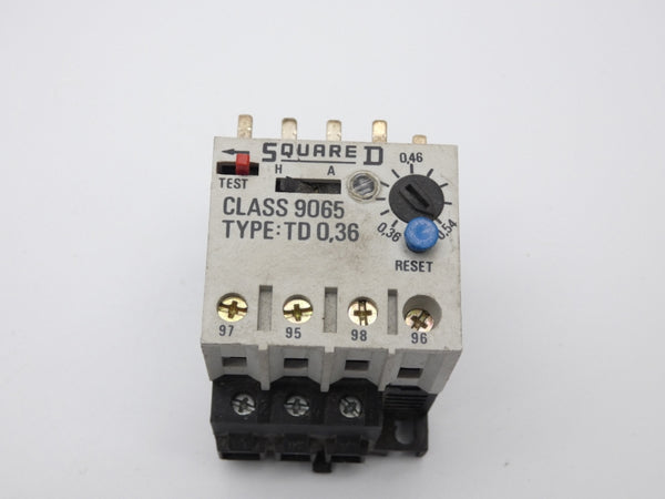 SQUARE D 9065TD0.36 660V 0.36-0.54A UNMP