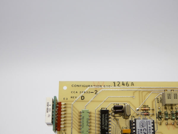 CONFIGURATION BOARD 610-1246A 20632-2 REV. D NSNP