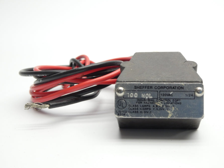 SHEFFER CORP. 100NOL 120VAC 1/2A UNMP