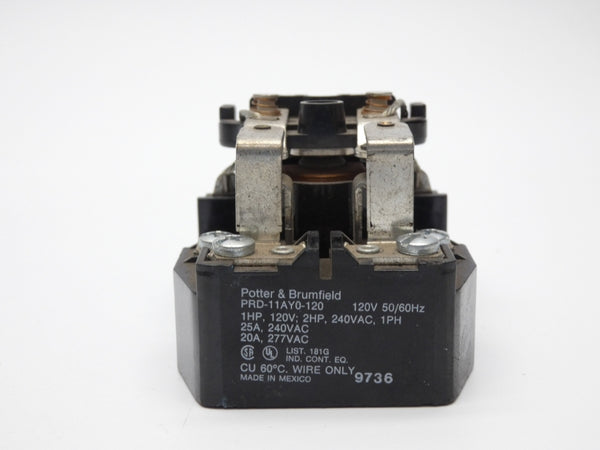 POTTER&BRUMFIELD PRD-11AY0-120V 120V 25A NSNP