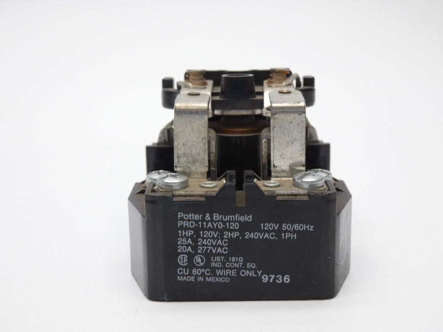 POTTER&BRUMFIELD PRD-11AY0-120V 120V 25A NSNP