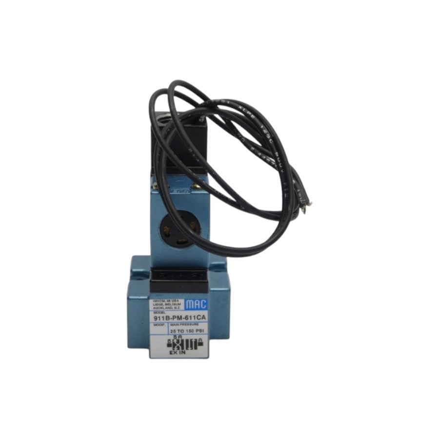 MAC 911B-PM-611CA 24VDC 25-150PSI NSNP