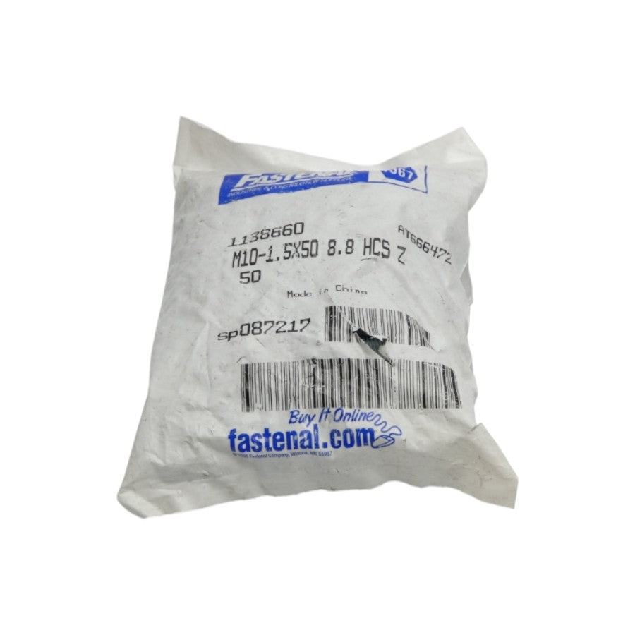 FASTENAL 1138660 M10-1.5X508.8HCSZ (PKG OF 50) NSMP