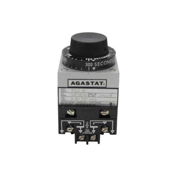 AGASTAT 7012AK 120V 10A 1-300S (AS PICTURED) NSNP