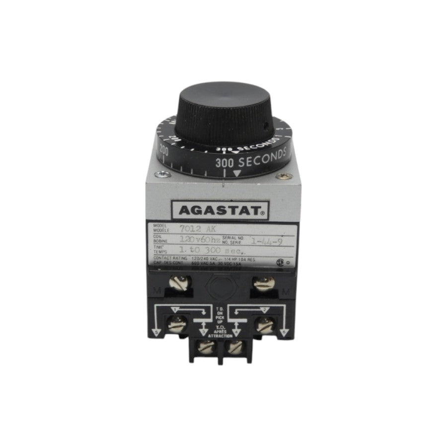 AGASTAT 7012AK 120V 10A 1-300S (AS PICTURED) NSNP