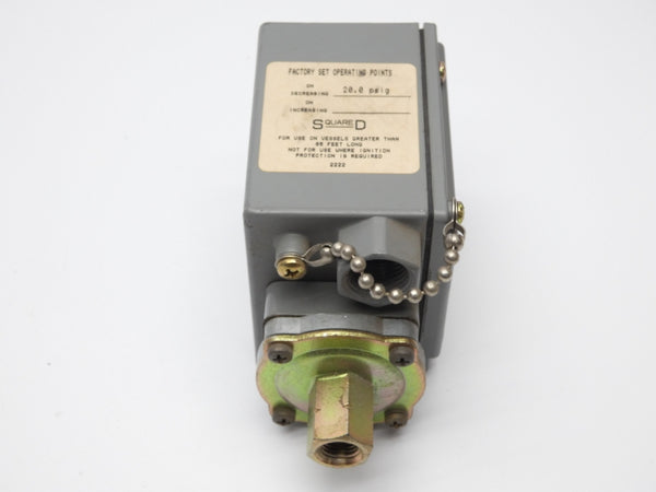 SQUARE D 9012GAW2 SER. C 1-40PSI NSNP
