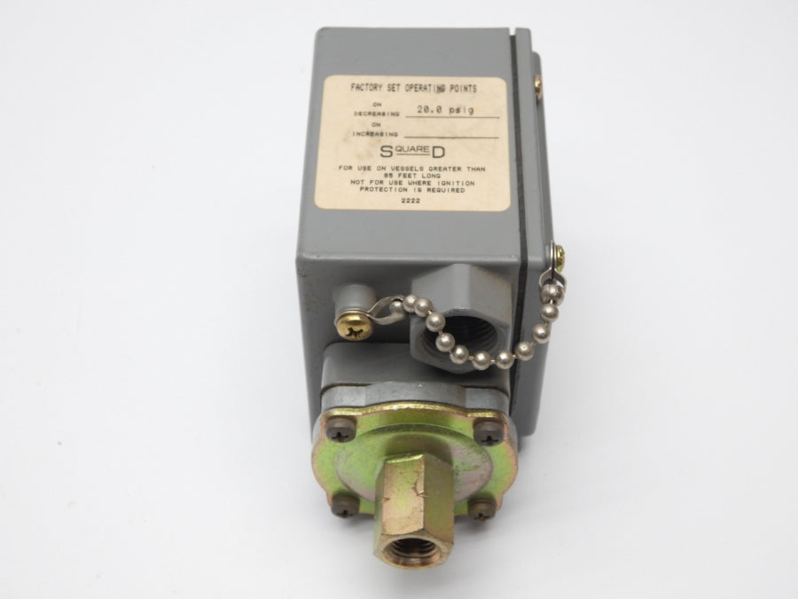 SQUARE D 9012GAW-2 SER. C 1-40PSI NSNP