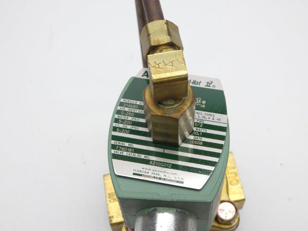 ASCO 8210G012 110/120V 5-250PSI 1/2" NSNP