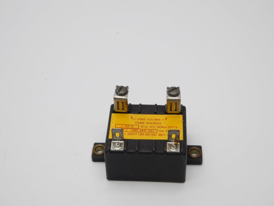 FLUID PRODUCTS CO. 12-24-7 120/240VAC 7A UNMP
