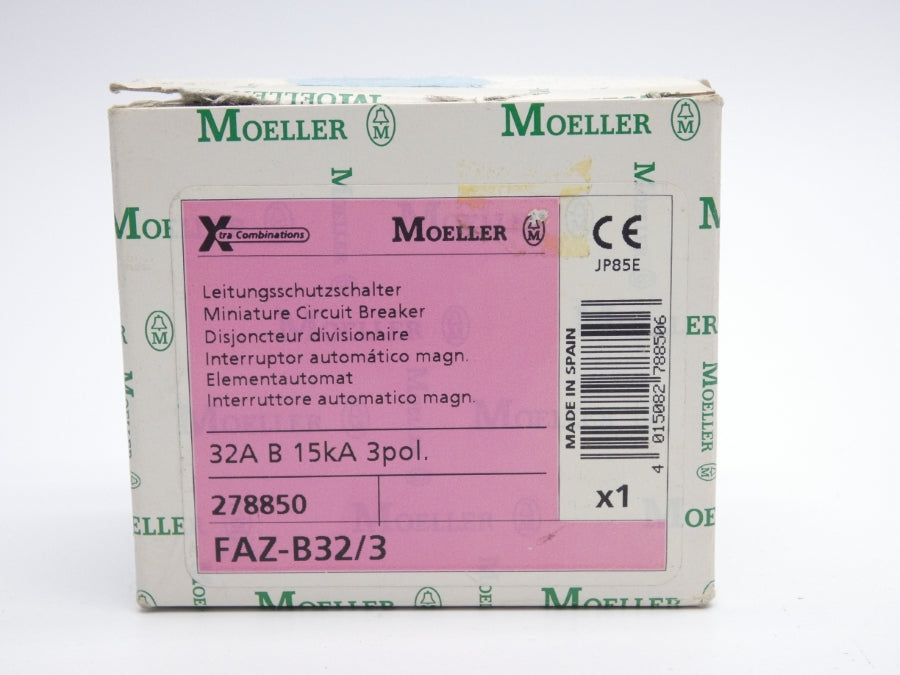 KLOCKNER MOELLER FAZ-B32/3 278850 277VAC 32A NSMP