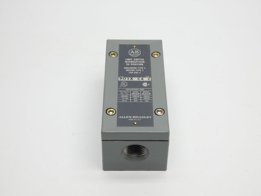 ALLEN BRADLEY 802X-C4 SER. C 120-600VAC 60A (AS IS) NSNP