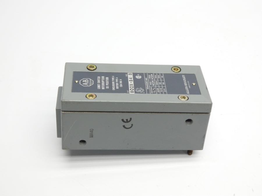 ALLEN BRADLEY 802X-B4 SER. B 120-600VAC 60A (AS IS) UNMP