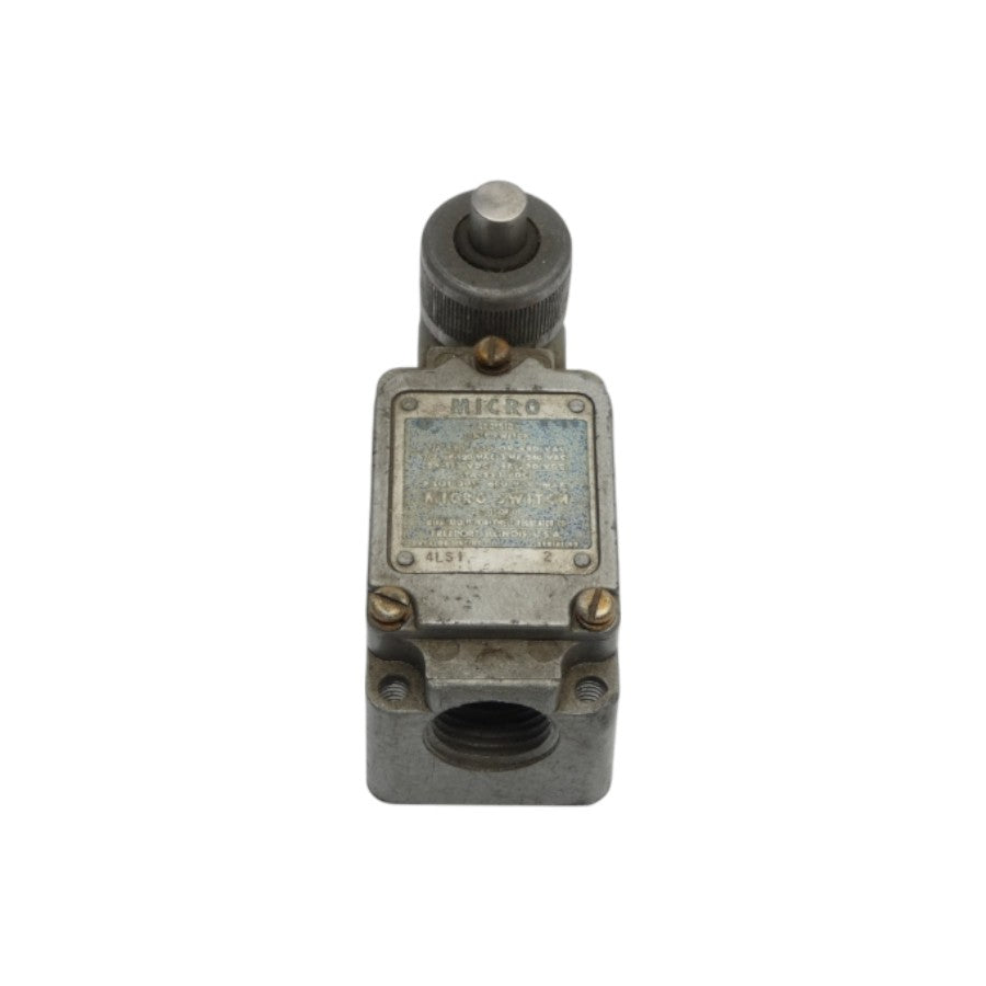 MICRO SWITCH 4LS1 600VAC 10A (GREY) UNMP