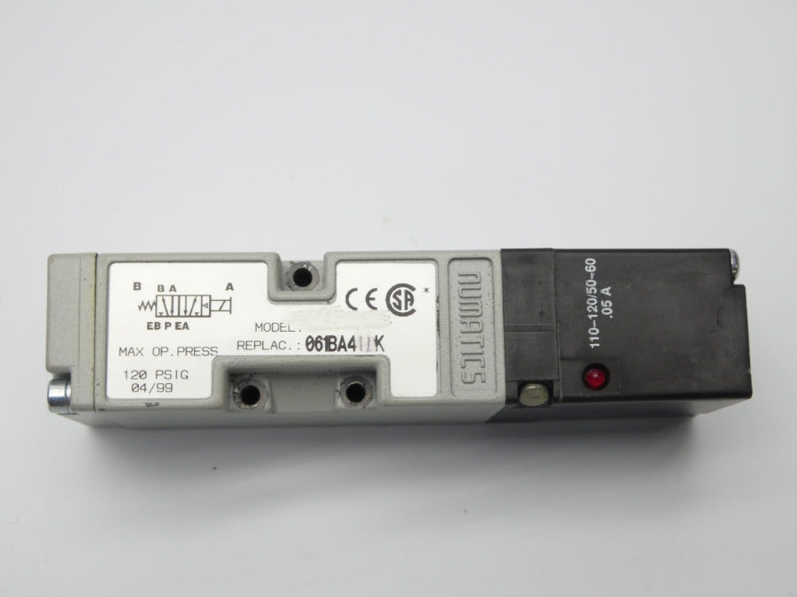 NUMATICS 061BA411K 110/120V .05A 120PSI UNMP