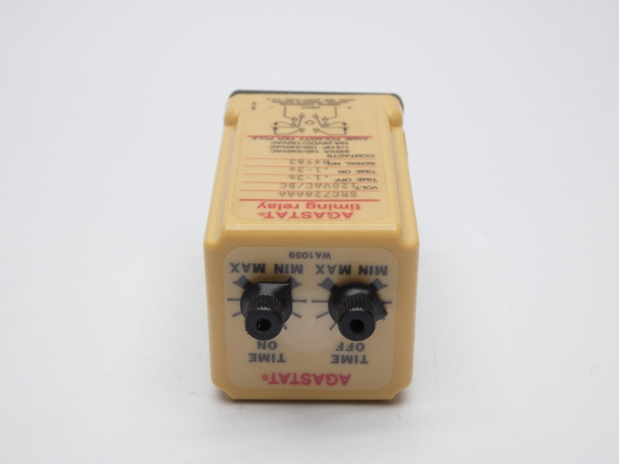 AGASTAT SRC72AAAA 120VAC/DC 10A .1-3S NSMP